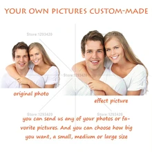 5D DIY алмазная живопись! Индивидуальный заказ фото на заказ сделать свой собственный 3D Алмазная живопись полная дрель Алмазная вышивка со стразами