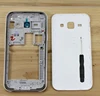Оригинальный Корпус для телефона Samsung Galaxy J1 2015 J100 J100F J100H J100FN средняя рамка с корпусом батарейный отсек задняя крышка объектив ► Фото 1/4