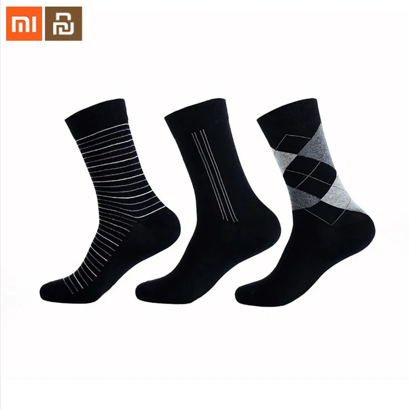 Мужские деловые носки Xiaomi Mijia 360 Удобные слиперы мужские высококачественные для