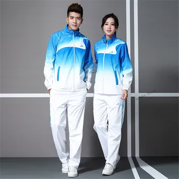 

Adsmoney Men Women Running Tracksuit Jogging Outdoor Sport Long Sleeve Jackets , Winter Football Team Training Sets Pants