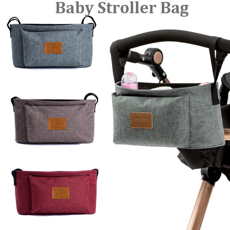 Stroller Organizer Baby Carriage Pram Buggy Cart Cup Bag Stroller Accessories