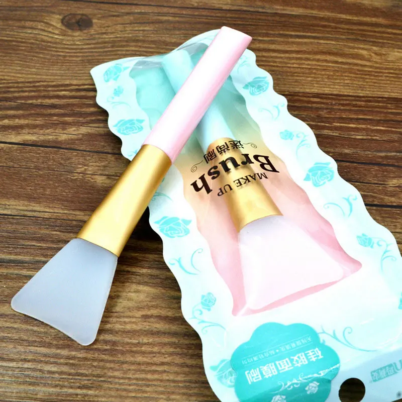 3pcs Silicone Face Mask Brush Professional Makeup Brushes Facial Silica Gel DIY Mask Brushes Cosmetic Beauty Tools 2 pcs professional silicone facial face mask mud mixing skin care beauty makeup brushes foundation tools maquiagem