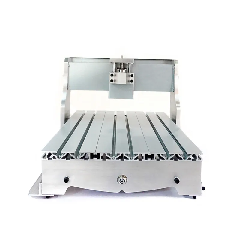 buy Free tax to Brazil CNC 3040 DIY Bed Frame engraving machine lathe Kit with ball screw driving units optical axis bearings