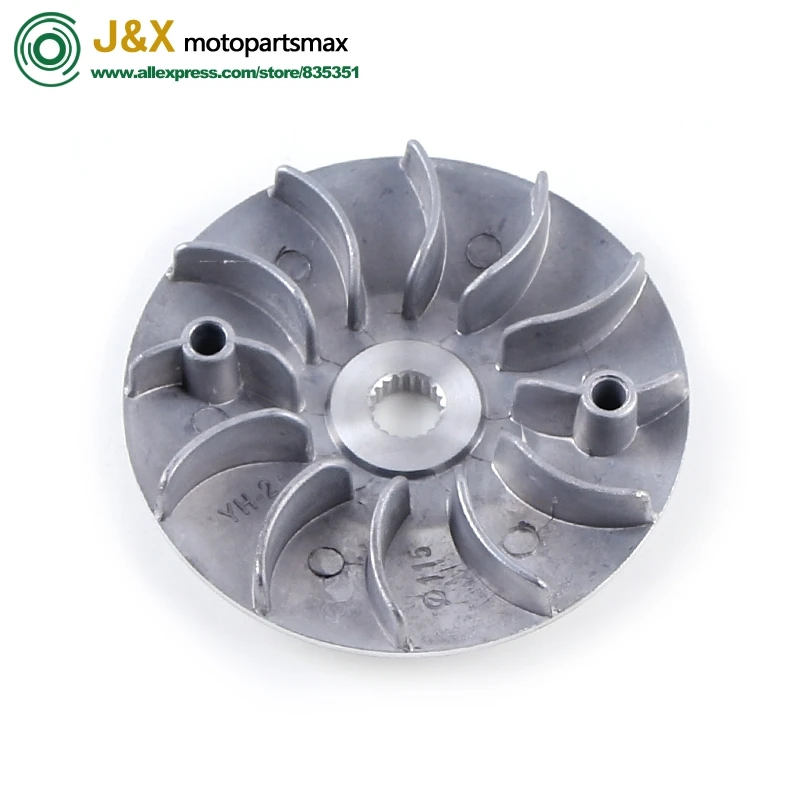 Вентилятор сцепления 157QMJ 152QMI GY6 125cc 150cc лопасть вентилятора для скутеров