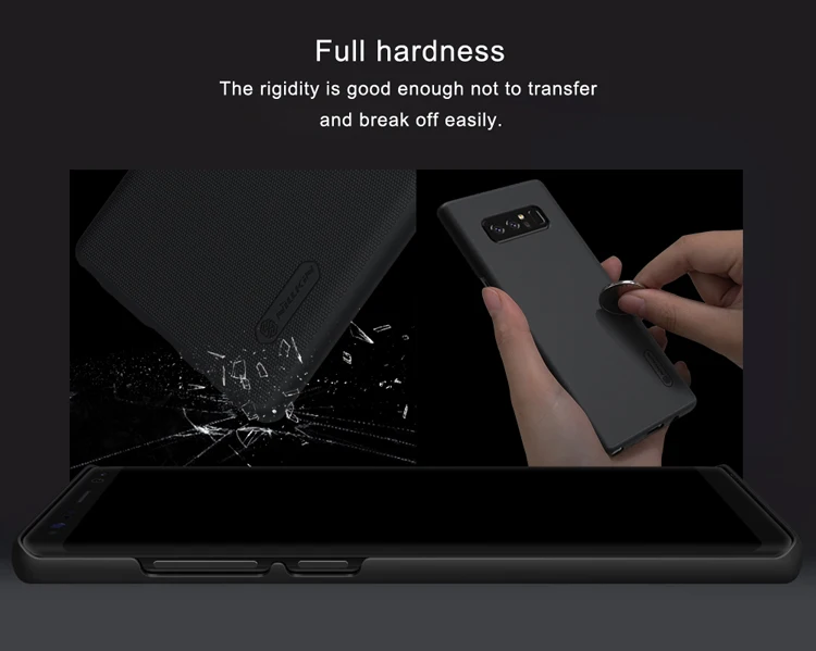 For Samsung Galaxy Note 8 Case NILLKIN Frosted Case For Galaxy Note 8 Note8 Hard Plastic Back Cover With Gift Screen Protector (3)