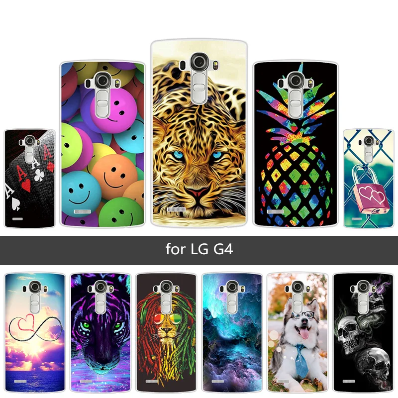 Phone Cases for Shell LG G4 H810 H815 Slim Soft TPU Funda Crystal Silicone Back Cover Protection Capa |