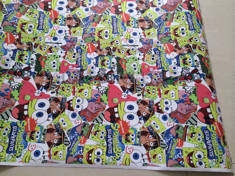cute cartoon sticker bomb car wrap 44