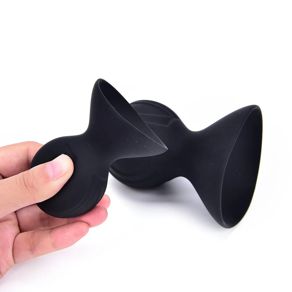 

Women Silicone Nipple Clamps Breast Massager Nipple Sucker Balls Vacuum Breast Pump Enlarger Enhancement Stimulator Size S party