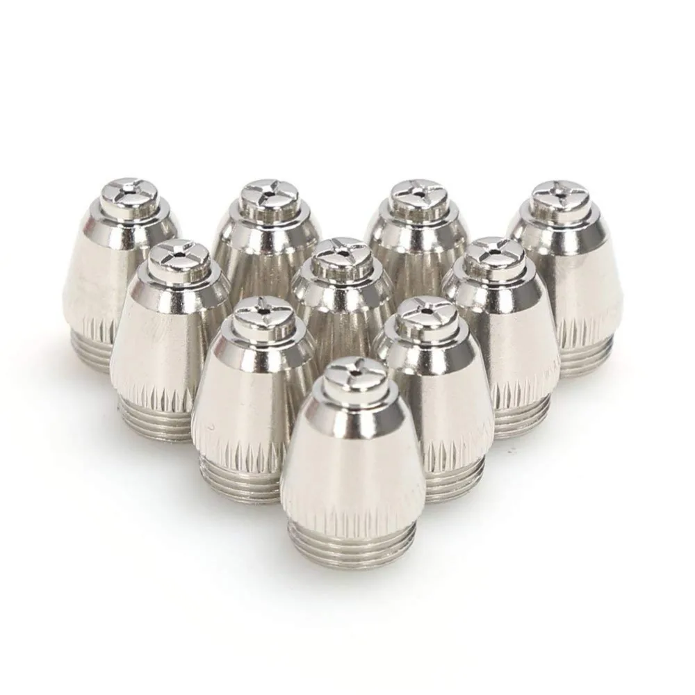 30PCS AG60 SG55 CUT60 LGK60 Electrode Plasma Cutter Torch Consumables Nozzle CUT 60 for AG60/SG55 Pilot Arc Welding Torch Tools