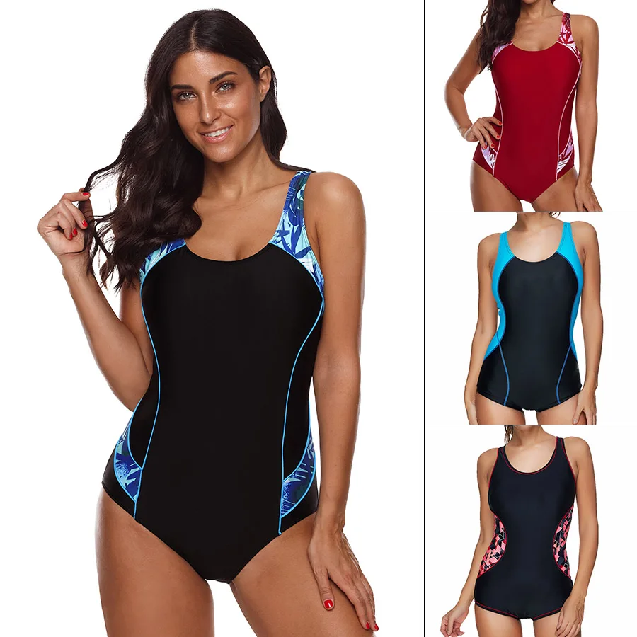 

Cheap Swimsuit One Piece Professional Bathing Suit Women One-piece Suits Racing Competition Bathers Vintage Swimwear Female Mayo