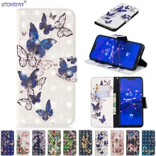 Флип чехол для Huawei Mate 20 Lite женский кожаный подставка Mate20 Чехол