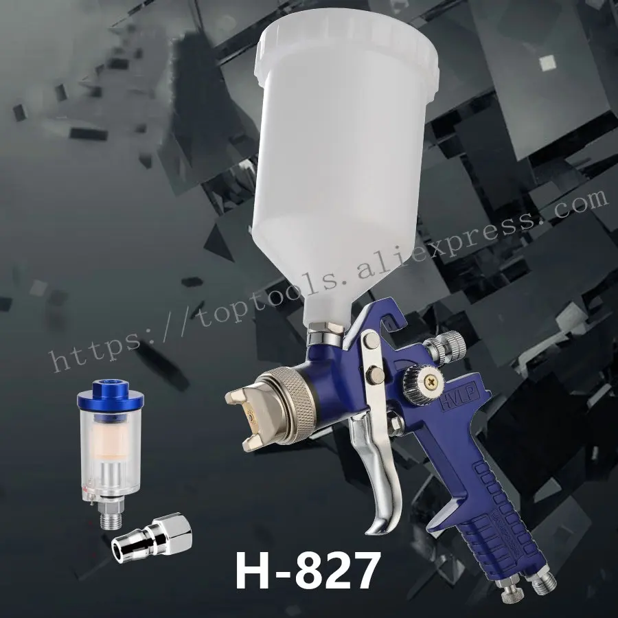 hvlp spray gun air paint gun pneumatic gun spray paint 1.7mm nozzle
