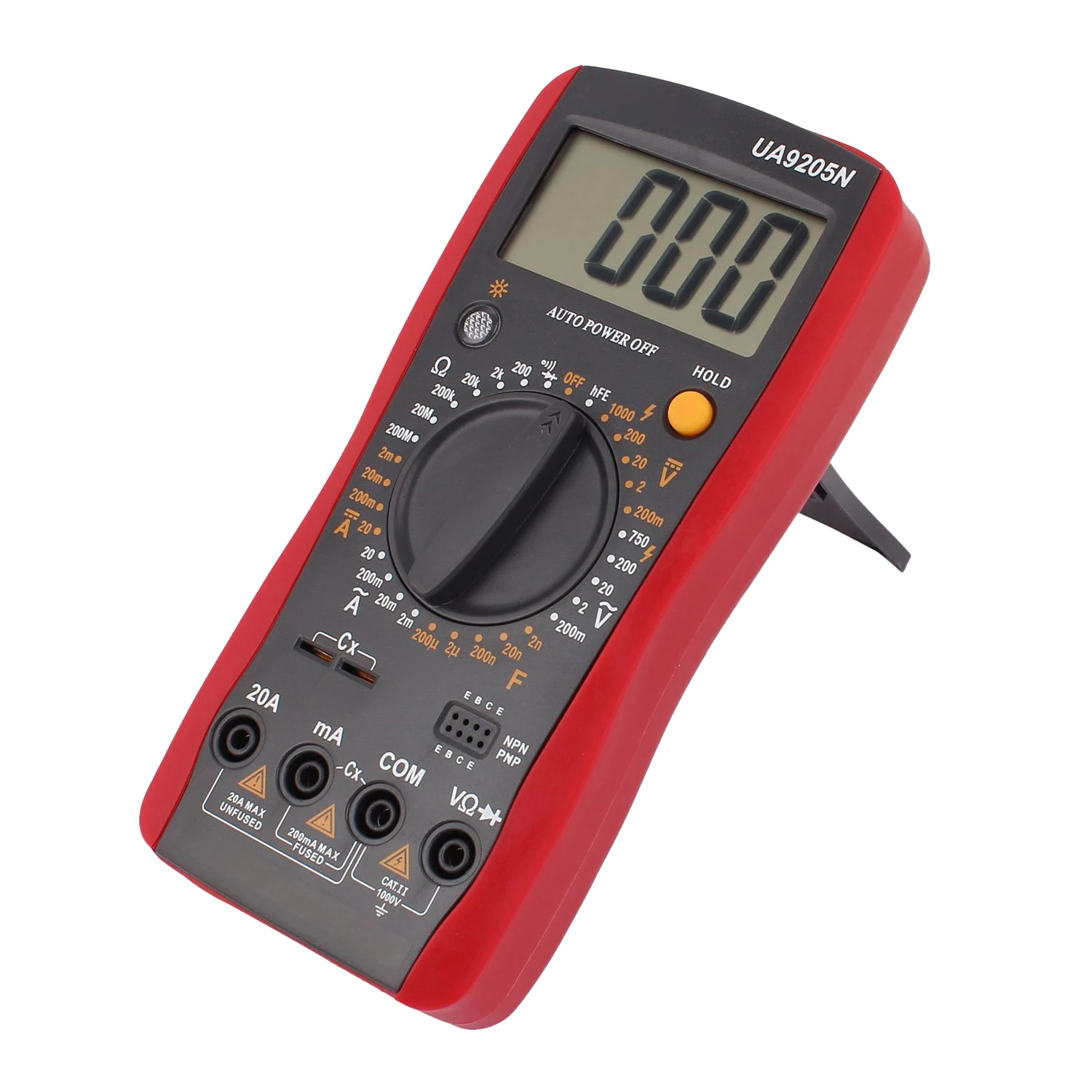 UYIGAO Digital Multimeter Multi Tester Capacitance Resistance DC/AC