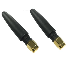 433 МГц 2DBi Omni Беспроводная сетевая антенна для роутеров, компьютера, камер цифровых устройств, SMA разъем(10 шт