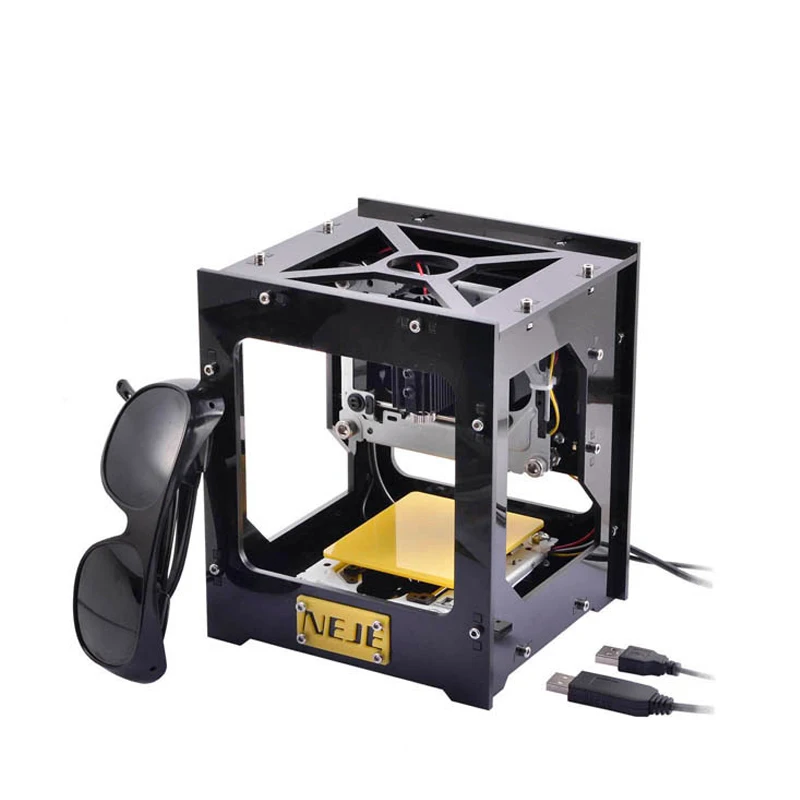 NEW 300mw Large Area Mini DIY Laser Engraving Engraver Machine Laser