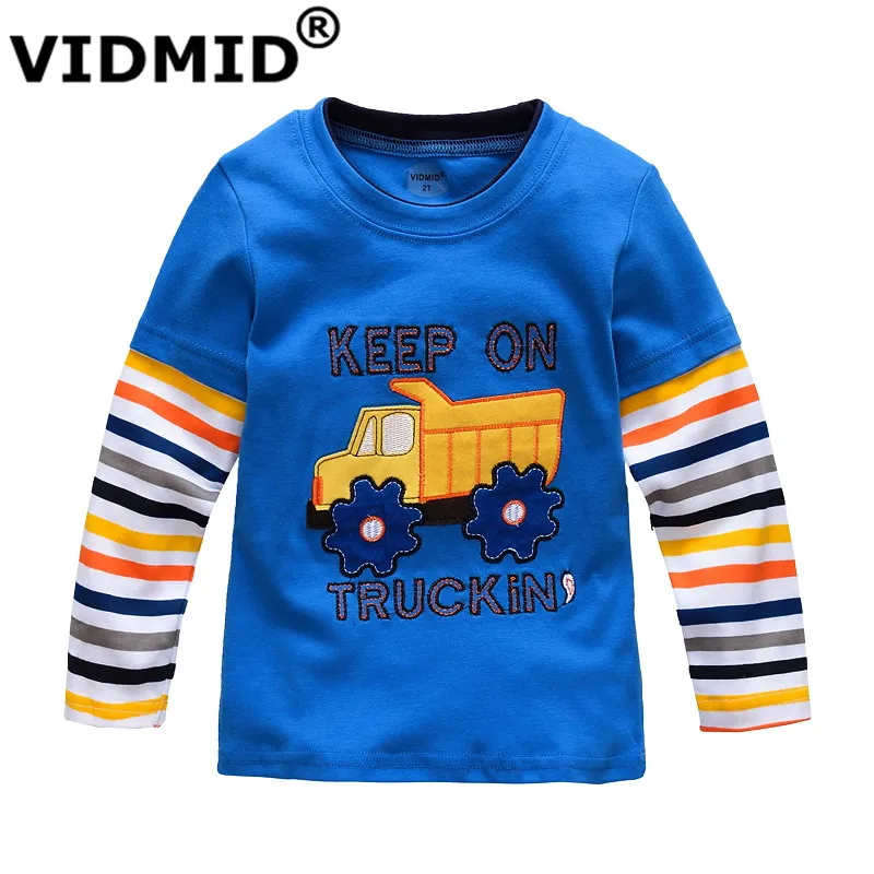 VIDMID Boys T shirt Kids Tees Baby Boy brand tshirts Children blouses
