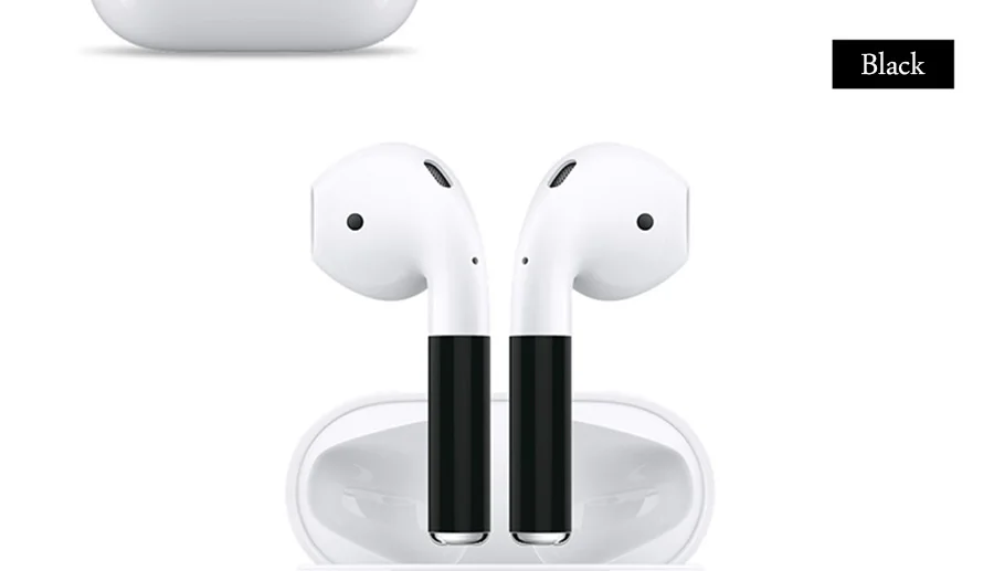 Набор аксессуаров для Apple AirPods Защитная Наклейка для кожи и анти-потерянный ремешок и ушной крючок для Airpods Bluetooth беспроводной наушник