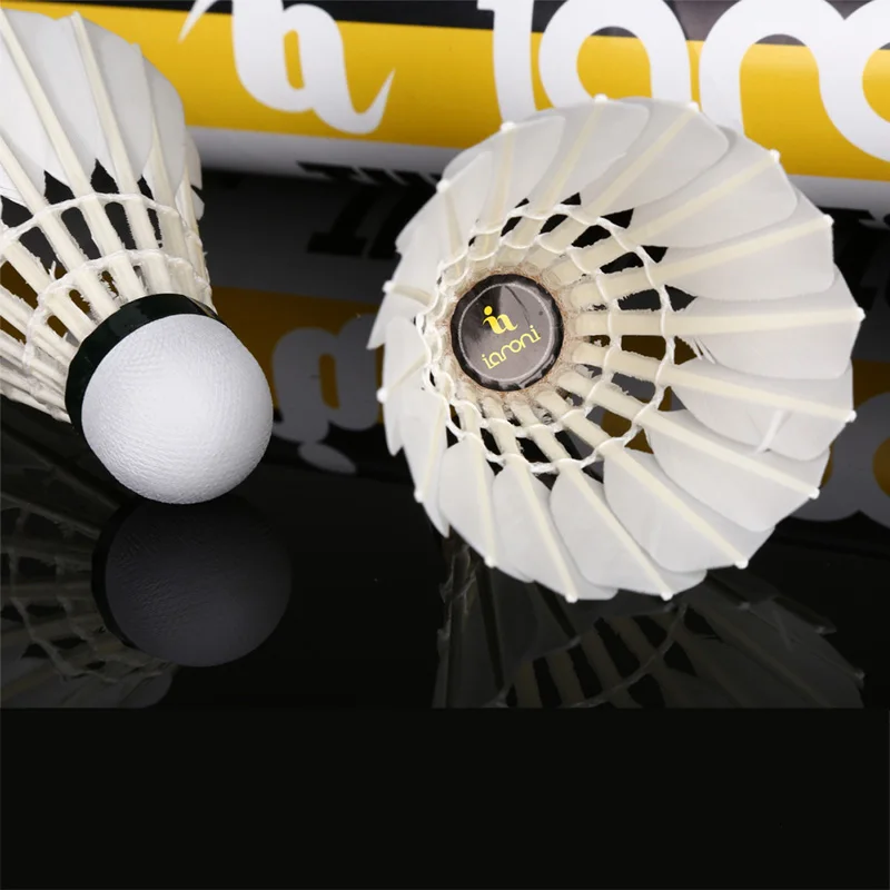 IANONI bádminton bola A80 nuevo 12 Unidades ganso Natural 1 capacitación bola alta calidad velocidad 77 caliente volantes paquete IANONI bádminton bola A80 nuevo 12 Unidades ganso Natural 1 capacitación bola alta calidad velocidad 77 caliente volantes paquete