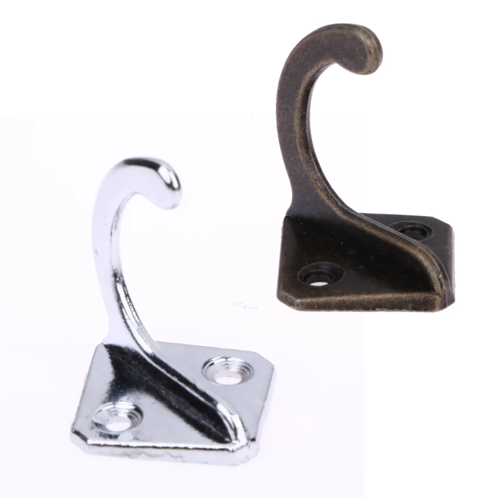 5pcs 5X Metal Handle Stainless Steel Handle Drawer Hanger Hook Coat Bag