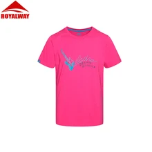 Royalway Удобная дышащая мужская футболка с короткими рукавами на открытом воздухе с круглым вырезом Повседневная мода# RFTM2098F