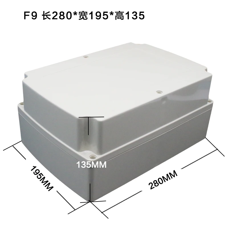280x195x135 мм водонепроницаемый открытый высокий чехол коробка электрическая распределительная коробка кнопка переключатель IP65 корпус коробки 280*195*135 мм