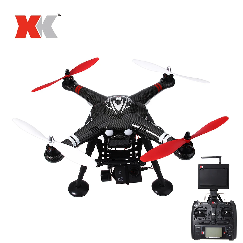 XK Радиоуправляемый Дрон 2.4 ГГц 4CH FPV-системы headless режим RTF Quadcopter с HD Камера 1080 P