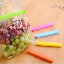 5 шт./компл. закуска запечатывания клип карамельных цветов зажим для пищевых продуктов Красочные свежие-держать еда герметичный зажим сохранение эфирные поставки