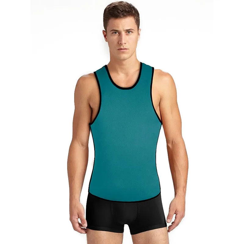 Neoprene Vest Men Speed Sweat Clothes Second Corset For Men Sbdomen Gynecomastia Slimming Belt Burning Men Tank Top Bodybuilding (4)