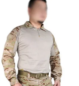 Chemise et pantalon d'uniforme MultiCam ared Emerson b3, avec genouillères, airsoft, waregame chasse EM7042 + EM9255 MCAD