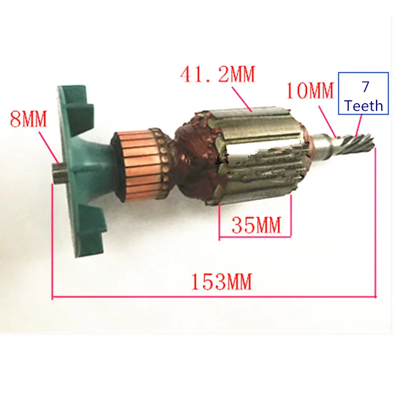 

Запасной ротор для электроперфоратора MAKITA HR2510 HR 2510