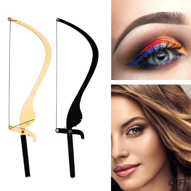 

1PC Microblading Line Marker Ruler with 10pcs Thread Lines Eyebrow Design Measuring Ruler Permanent Makeup Supplies