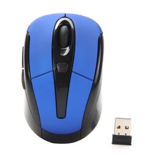 Professional 2.4GHz Optical Wireless Mouse, 6 Key Button Wireless USB Gaming Mouse Gaming Mice Computer Mouse For PC Laptop