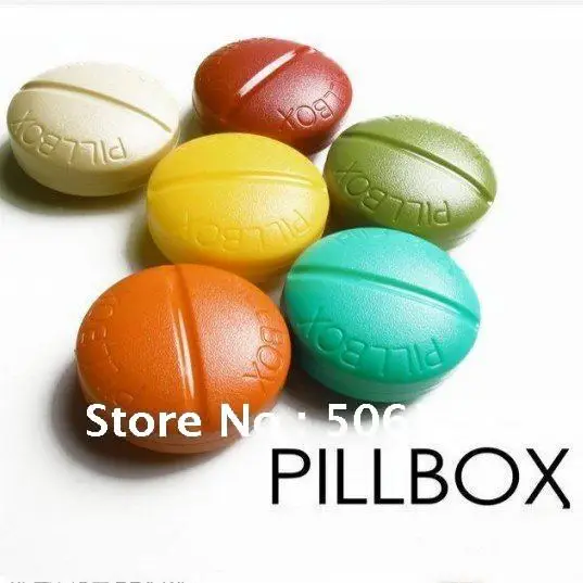 Free Shipping 4PCS/Lot Mini High Quality Pill Box;Drug Case;Plastic