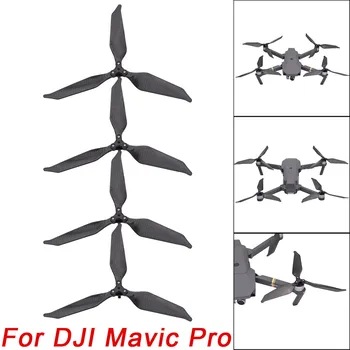 

2 Pairs Low-Noise Advanced Full Carbon Fiber Propellers 3-Blade for DJI Mavic Pro Drone DEC23 P40