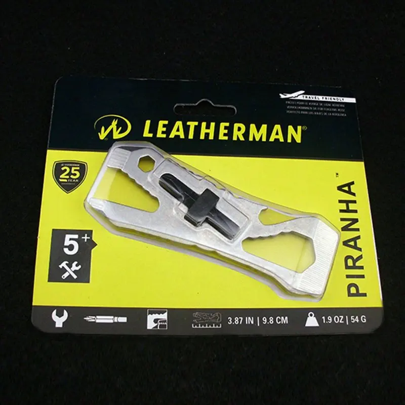 Goede Multifunctionele Emergency Survival Kits Flesopener Schroevendraaier Wrench Draad Stripper EDC Gear Camping Tactische Hand Tool 43BP