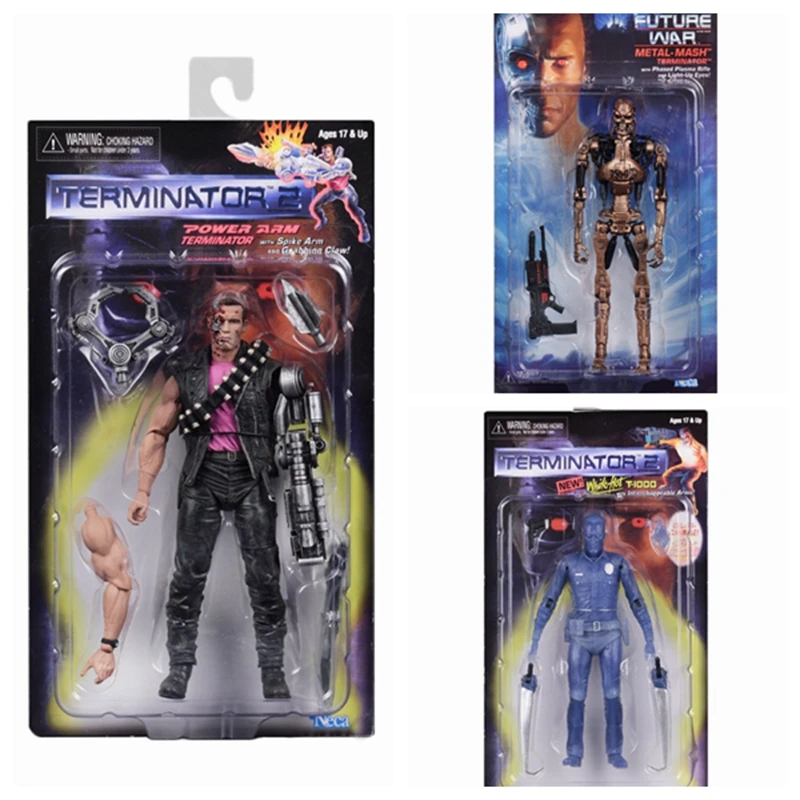 

Neca Original Terminator 2 T2 1990 Skynet Arnold Schwarzenegger Figurines Toy Brinquedos Figurals Collection Model Gift