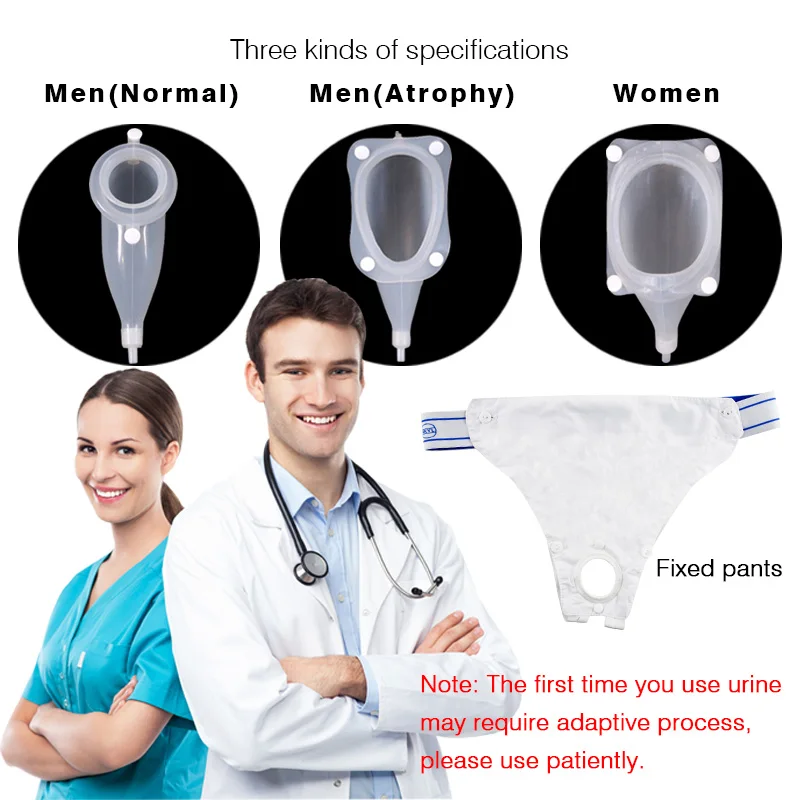 Hospital Dedicated Urinary Incontinence Urinal the Adults Urine Bag Men