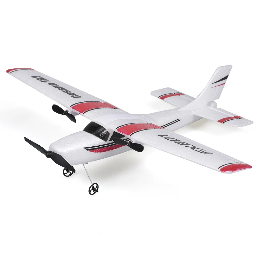 2,4 GHz 2CH FX801 самолет 182 DIY Радиоуправляемый игрушечный самолёт EPPRC планер самолет модель самолета на открытом воздухе полет пульт дистанционного управления игрушки Дети Мальчики