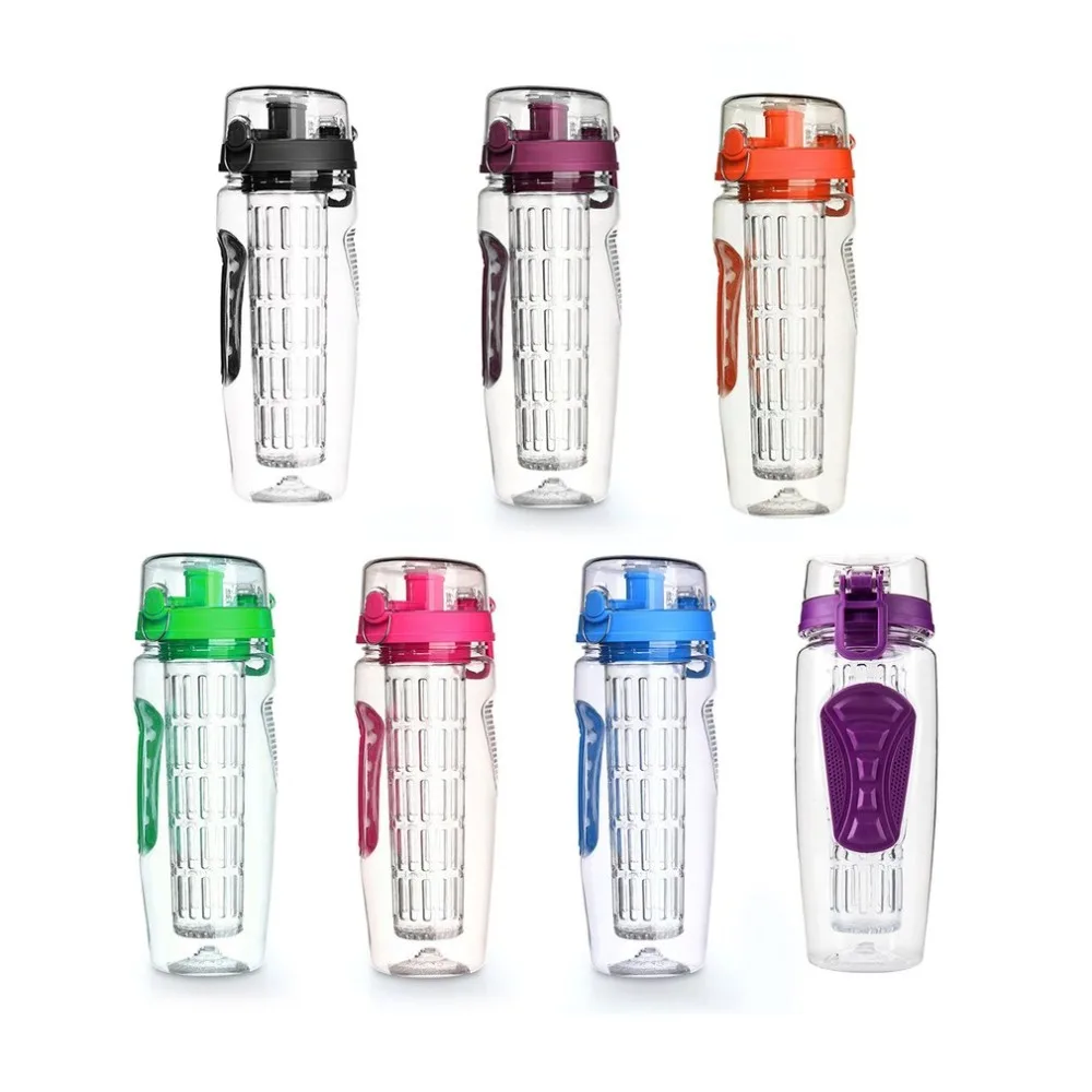 

1000ML Plastic Sports Water Bottle Drink Bottle My Water Bottles Drinkware Portable Sport Bike Cycling Durable Bottle