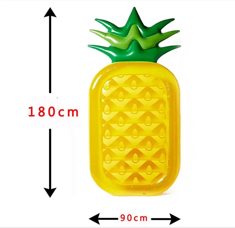 Надувной бассейн, плавающий ананас, плавательный круг для детей и взрослых, водяная игрушка boia piscina, плавучий остров, водная лодка, надувные матрасы