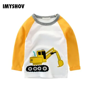 

Cotton Boys T Shirt Tshirts Kids Long Sleeve Tshirt Boy T-Shirt For Girls Tops Baby Girl Clothes Children Top Toddler Tee Shirt