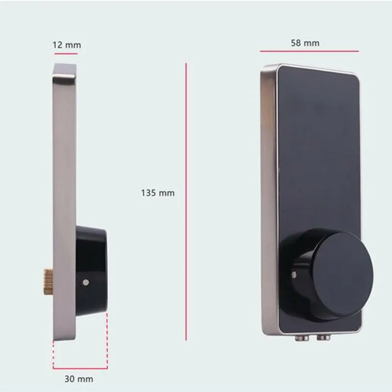SZBestWell умный цифровой сенсорный экран отпечатка пальца кодовый дверной замок засов, дверной замок разблокировка через Wifi приложение Buletooth