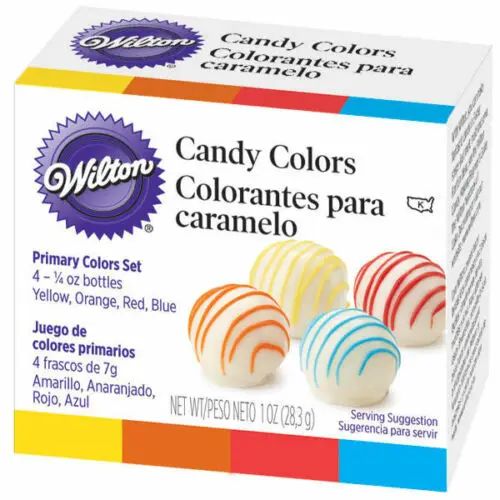 4 цвета набор Wilton Candy выпечка съедобная еда цвет ing для масла, шоколада, конфеты и многое другое 28,3 г за цвет