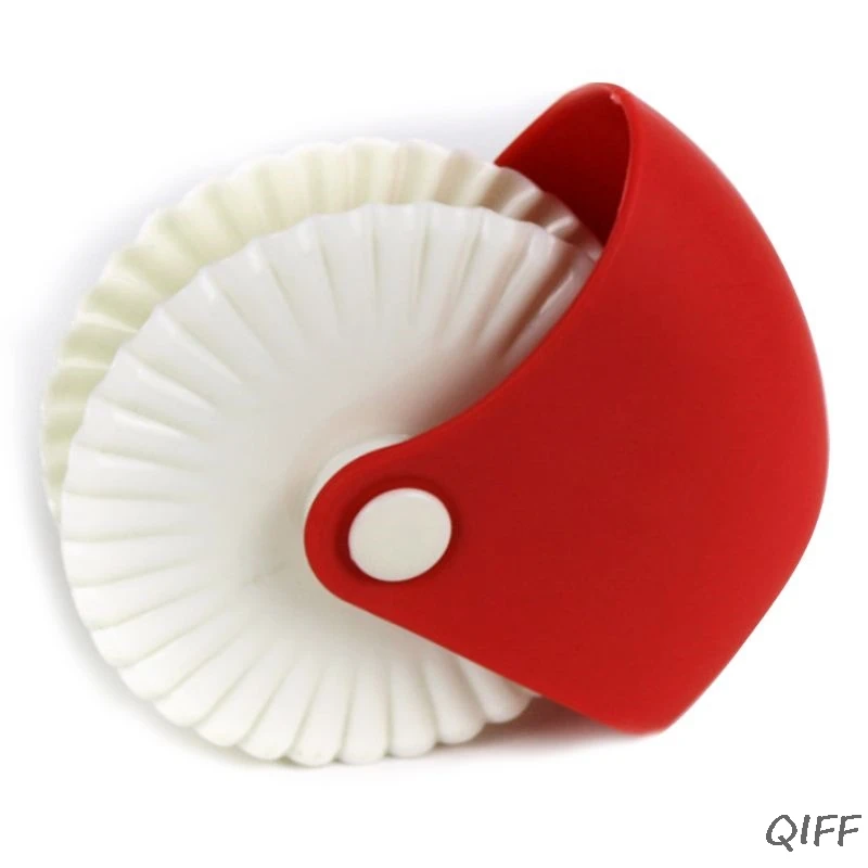 5AC200610-2 Кондитерские изделия Cuter Rolling Wheel Decorator для обеспечения гладкой резки DIY Руководство лапши резак для кухни хлеб пиццы инструмент - Цвет: 5AC200610-2