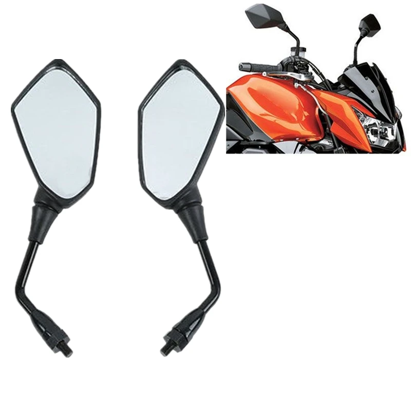 Motorcycle Mirrors Kawasaki KLE versys 650 Z750 Z1000 ER6B ER 6N ZRX1100 1200|Side Mirrors & Accessories| AliExpress