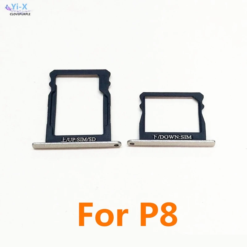

1Set SIM Card Slot Tray Holder Adapter Repair Parts for Huawei P8