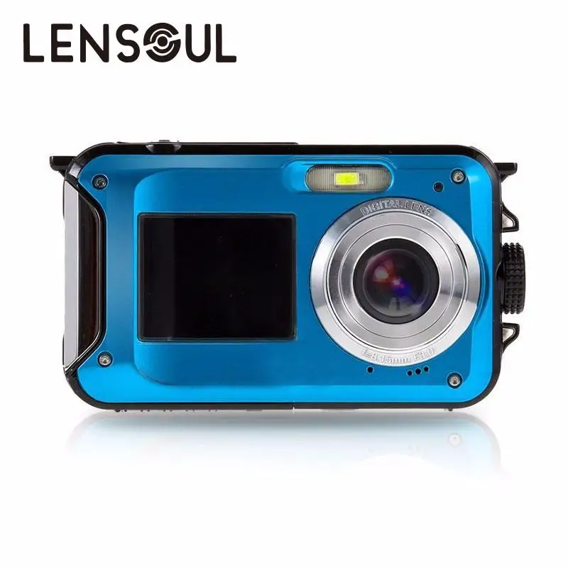 lensoul lensoul 2.7inch TFT Digital Camera Waterproof 24MP MAX 1080P Double Screen 16x Digital Zoom Camcorder Wholesale camera : image lensoul lensoul 2.7inch TFT Digital Camera Waterproof 24MP MAX 1080P Double Screen 16x Digital Zoom Camcorder Wholesale camera