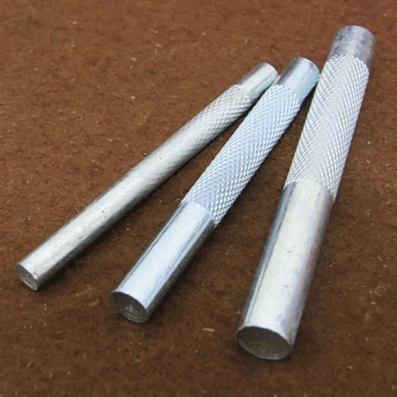 

3 PCS/Lot LEATHER CRAFT TOOLS RIVET SETTER 6MM 8MM 10MM
