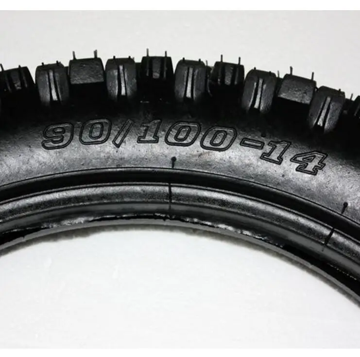 90/100 14 дюймов Задняя шиномонтажная шина + труба PIT Trail Bigfoot Dirt Bike|tyre tire|bike bikebike dirt bike |