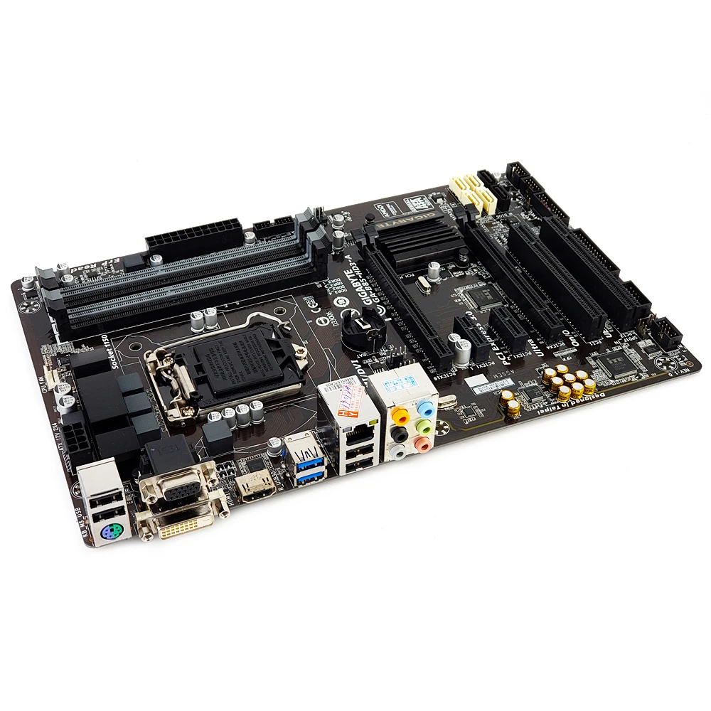 Gigabyte GA-B85-HD3-A рабочего Материнская плата B85-HD3-A B85 LGA 1150 i7 i5 i3 DDR3 32G SATA3 USB3.0 VGA, HDMI, DVI HDMI блок питания ATX